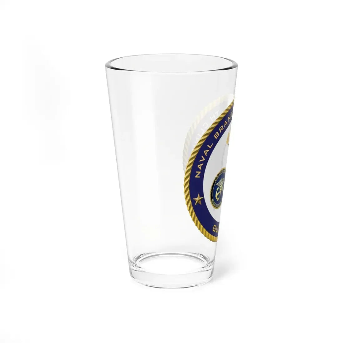 Naval Branch Health Clinic Gulfport (U.S. Navy) Pint Glass 16oz - Go Mug Yourself
