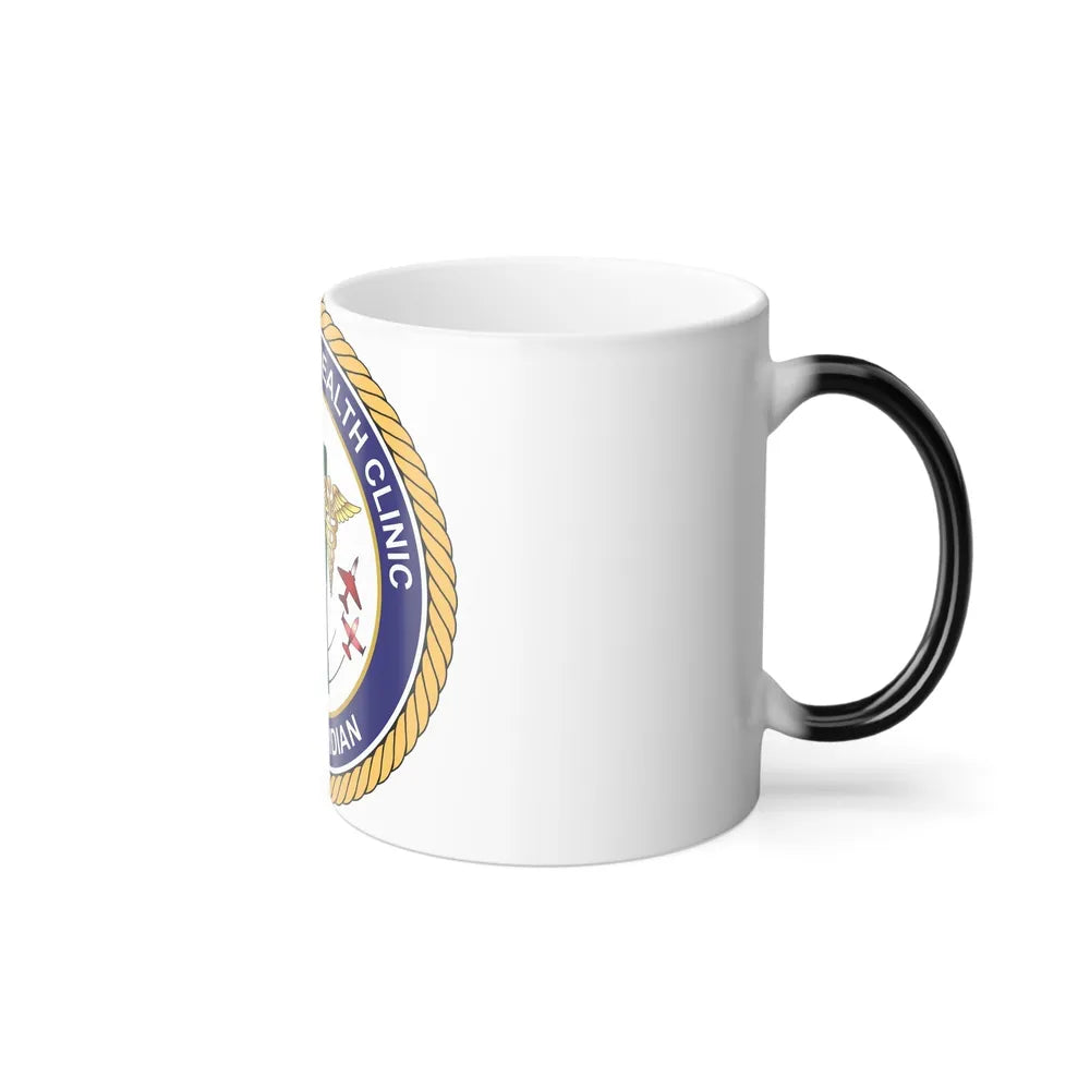 Naval Branch Health Clinic Naval Air Station Meridian1 (U.S. Navy) Color Changing Mug 11oz-Go Mug Yourself