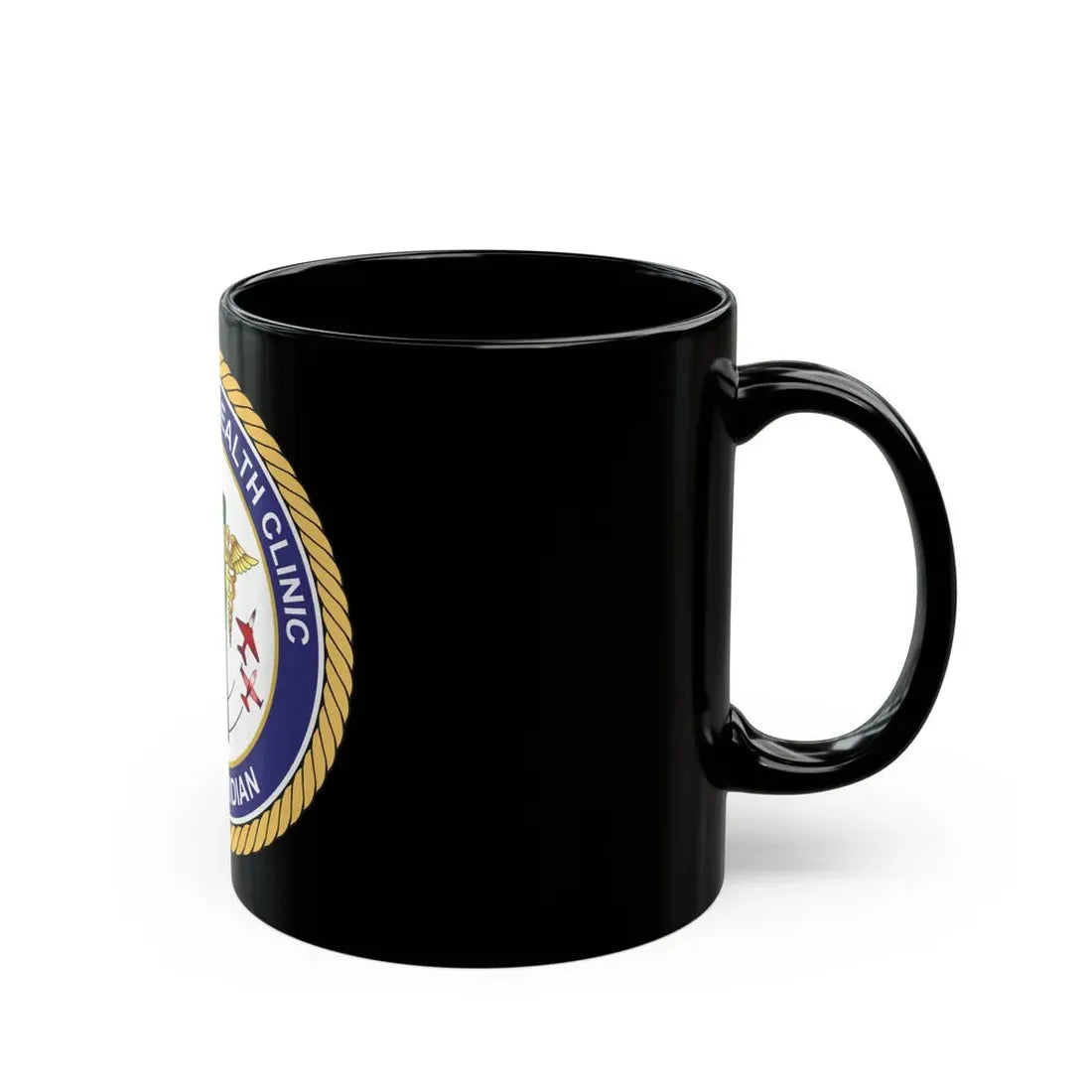 Naval Branch Health Clinic Naval Air Station Meridian1 (U.S. Navy) Black Coffee Mug - Go Mug Yourself