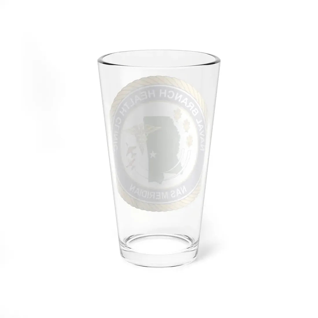 Naval Branch Health Clinic Naval Air Station Meridian1 (U.S. Navy) Pint Glass 16oz - Go Mug Yourself