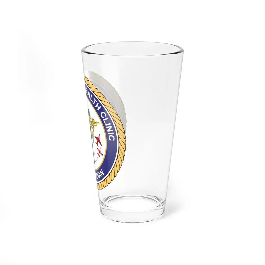 Naval Branch Health Clinic Naval Air Station Meridian1 (U.S. Navy) Pint Glass 16oz - Go Mug Yourself