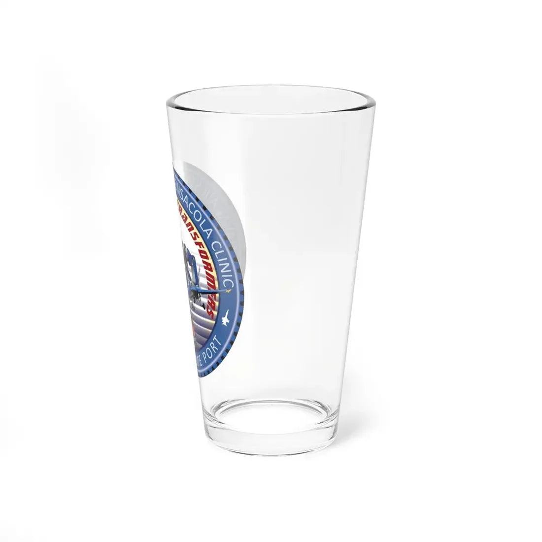 Naval Branch Health Clinic Naval Air Station Pensacola (U.S. Navy) Pint Glass 16oz - Go Mug Yourself