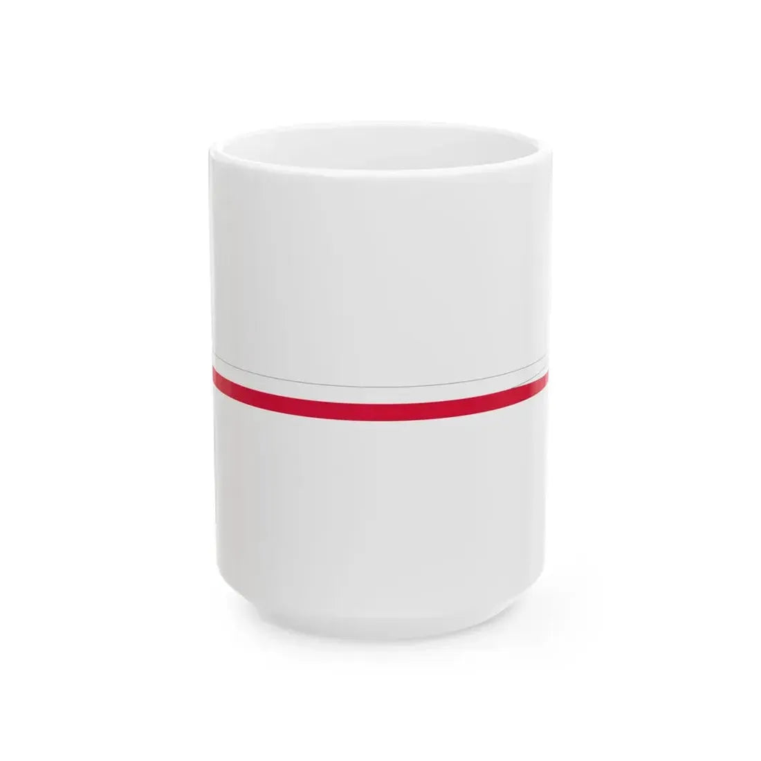 Naval Commissioning Pennant of Poland (Poland) White Coffee Mug 15oz - Go Mug Yourself