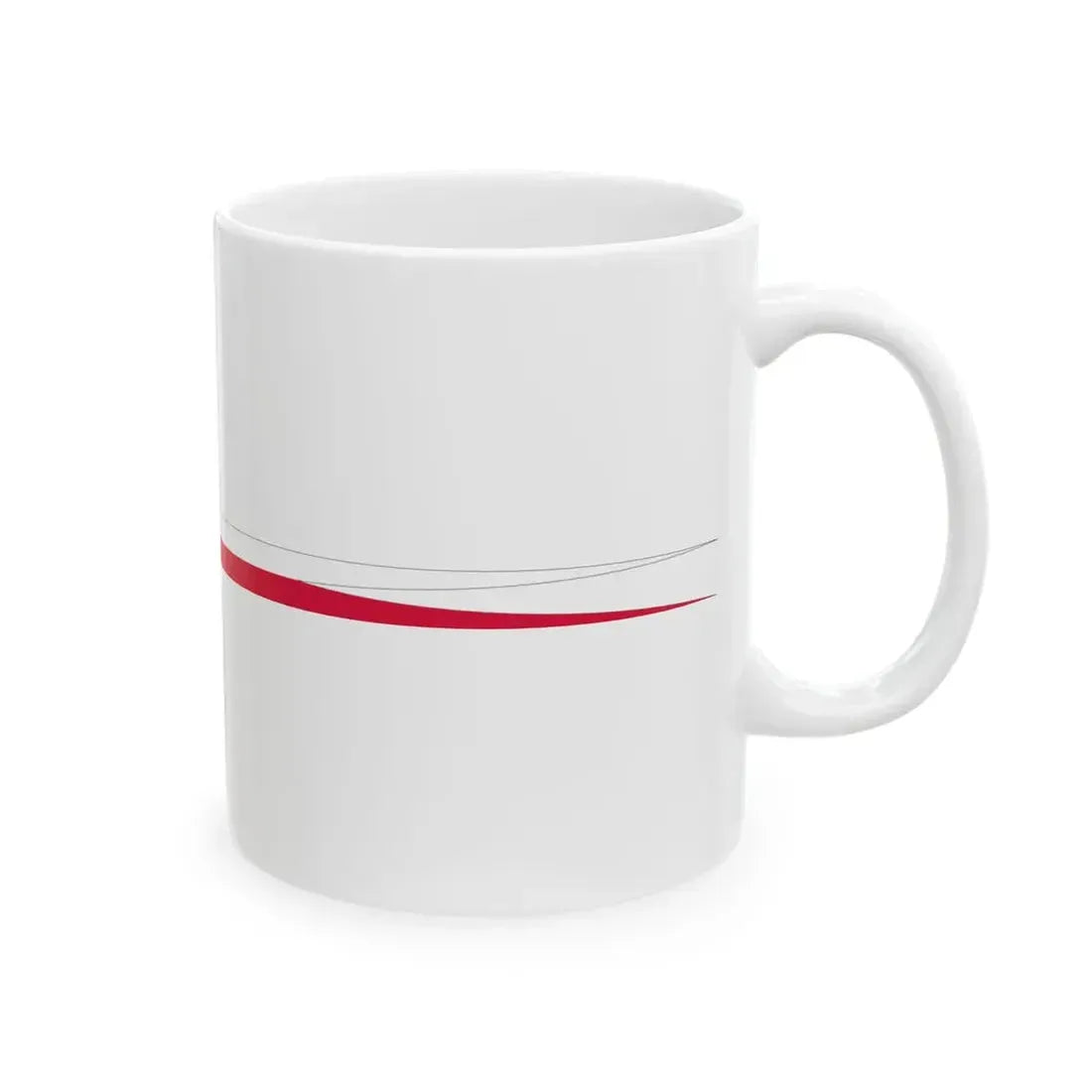 Naval Commissioning Pennant of Poland (Poland) White Coffee Mug - Go Mug Yourself