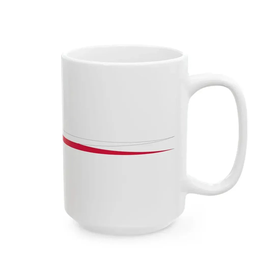 Naval Commissioning Pennant of Poland (Poland) White Coffee Mug - Go Mug Yourself