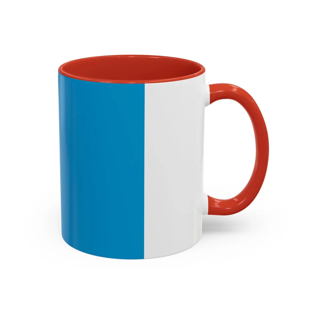 Naval Ensign of Albania 1954 to 1958 - Accent Coffee Mug - Go Mug Yourself
