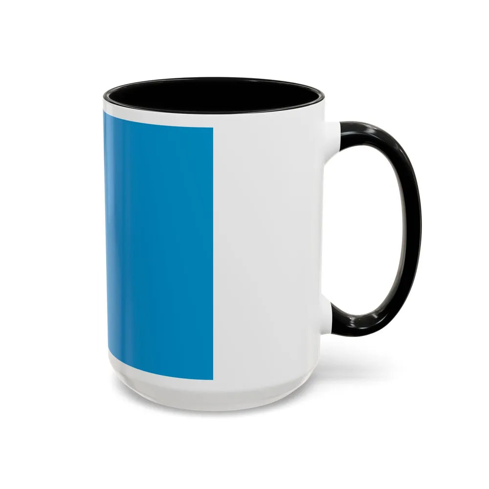 Naval Ensign of Albania 1954 to 1958 - Accent Coffee Mug - Go Mug Yourself
