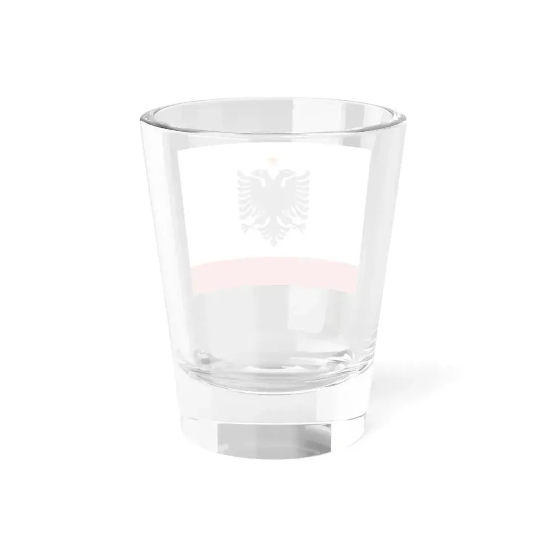 Naval Ensign of Albania 1958 to 1992 - Shot Glass 1.5oz - Go Mug Yourself