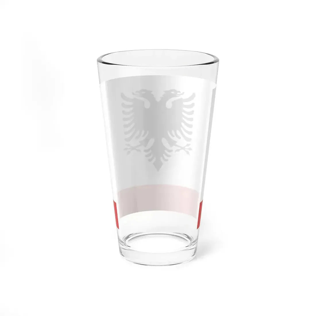Naval Ensign of Albania (Albania) Pint Glass 16oz - Go Mug Yourself