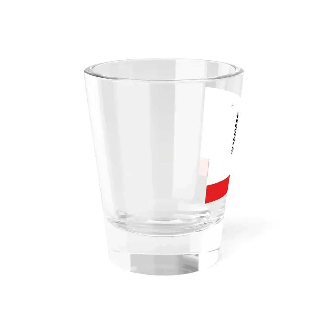 Naval Ensign of Albania (Albania) Shot Glass 1.5oz - Go Mug Yourself