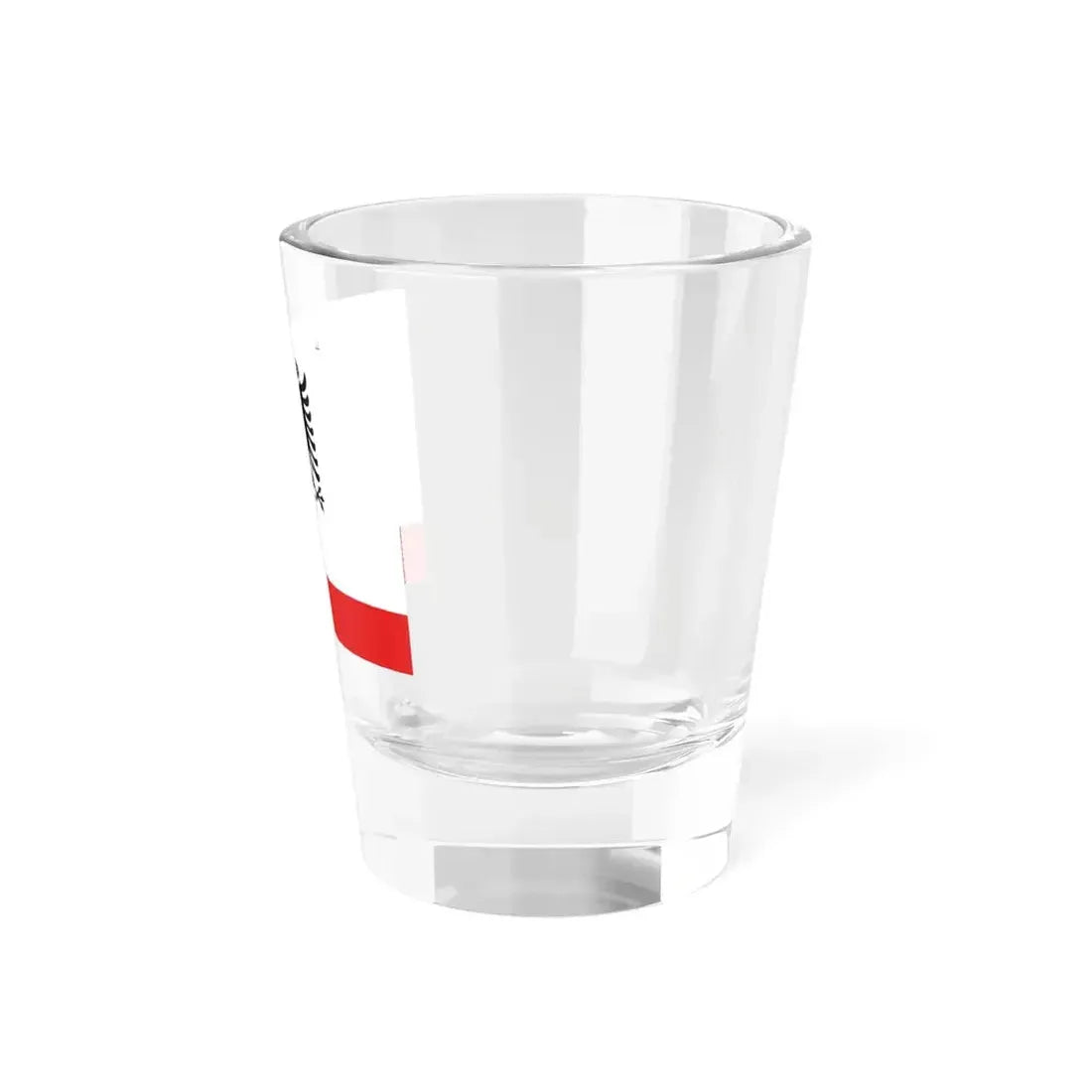 Naval Ensign of Albania (Albania) Shot Glass 1.5oz - Go Mug Yourself