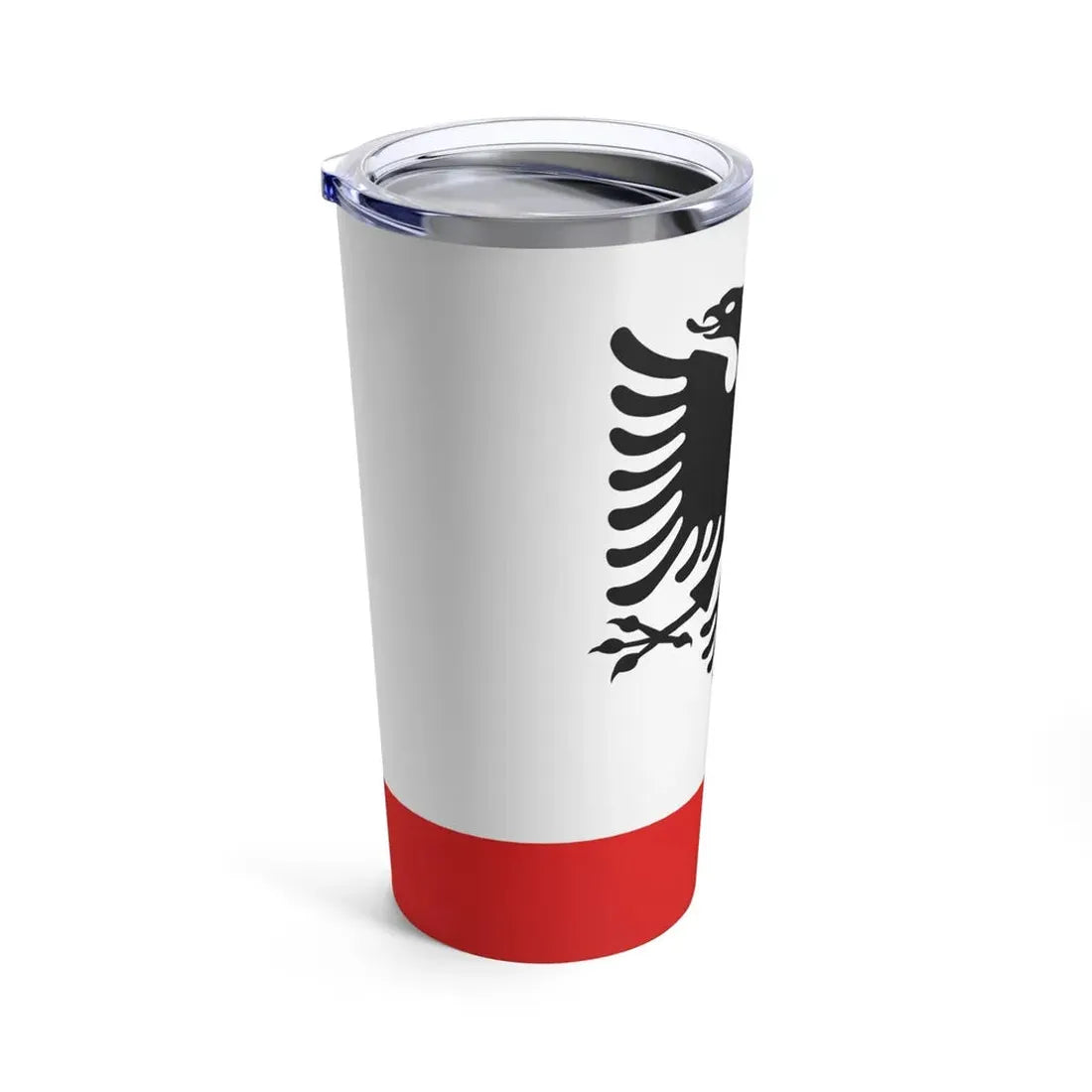 Naval Ensign of Albania - Tumbler 20oz - Go Mug Yourself