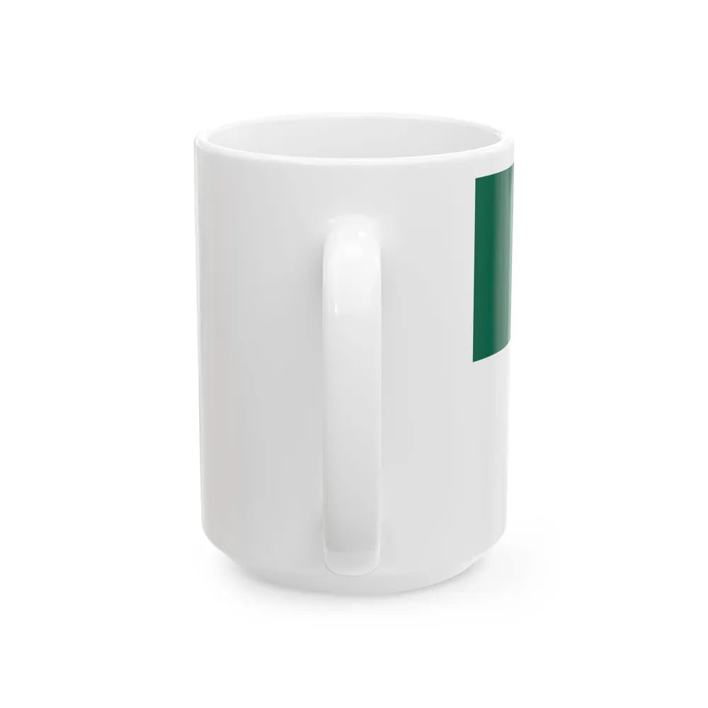 Naval Ensign of Bangladesh (Bangladesh) White Coffee Mug - Go Mug Yourself