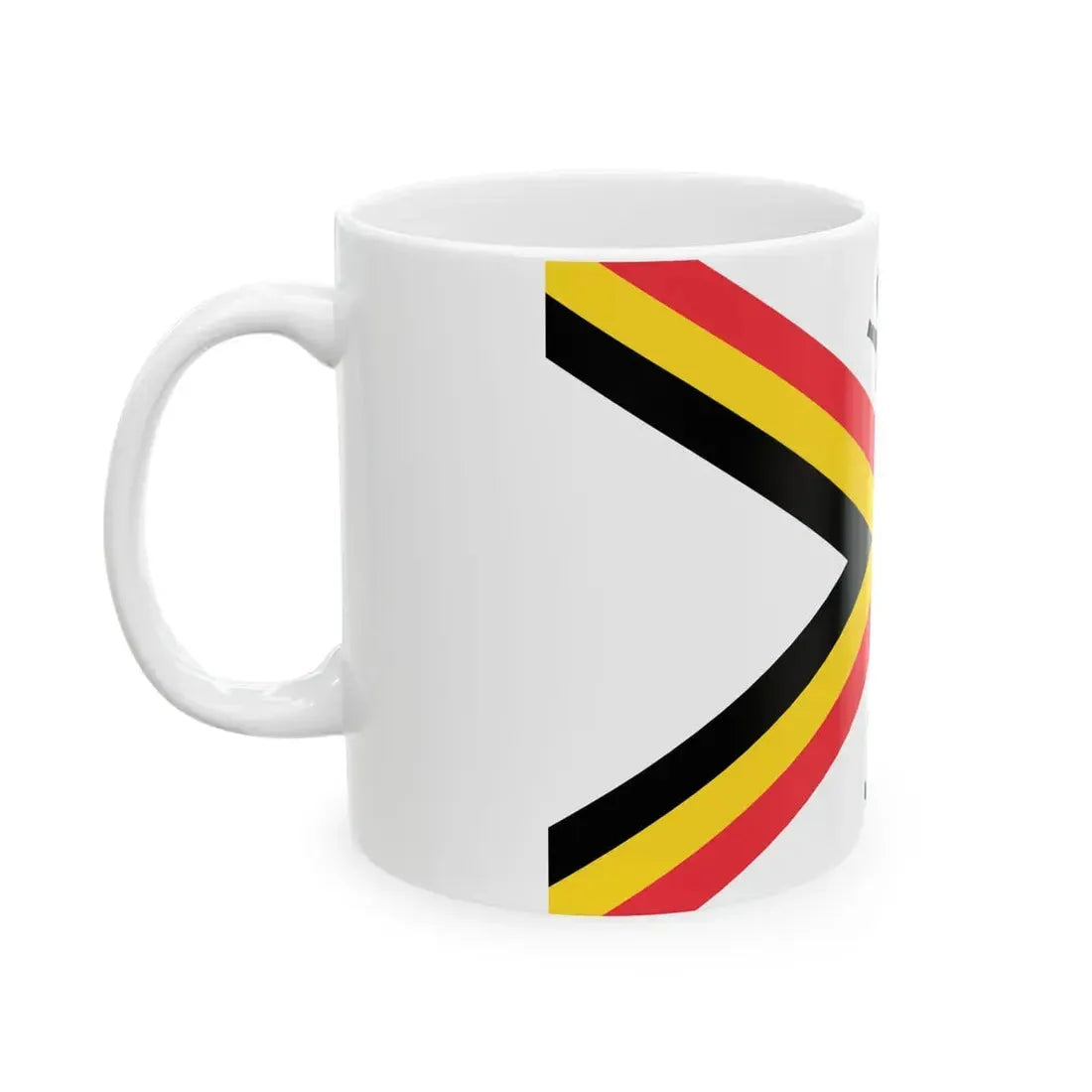 Naval Ensign of Belgium (Belgium) White Coffee Mug - Go Mug Yourself