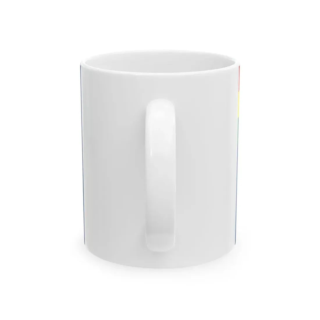 Naval Ensign of Bolivia 1966-2013 (Bolivia) White Coffee Mug - Go Mug Yourself