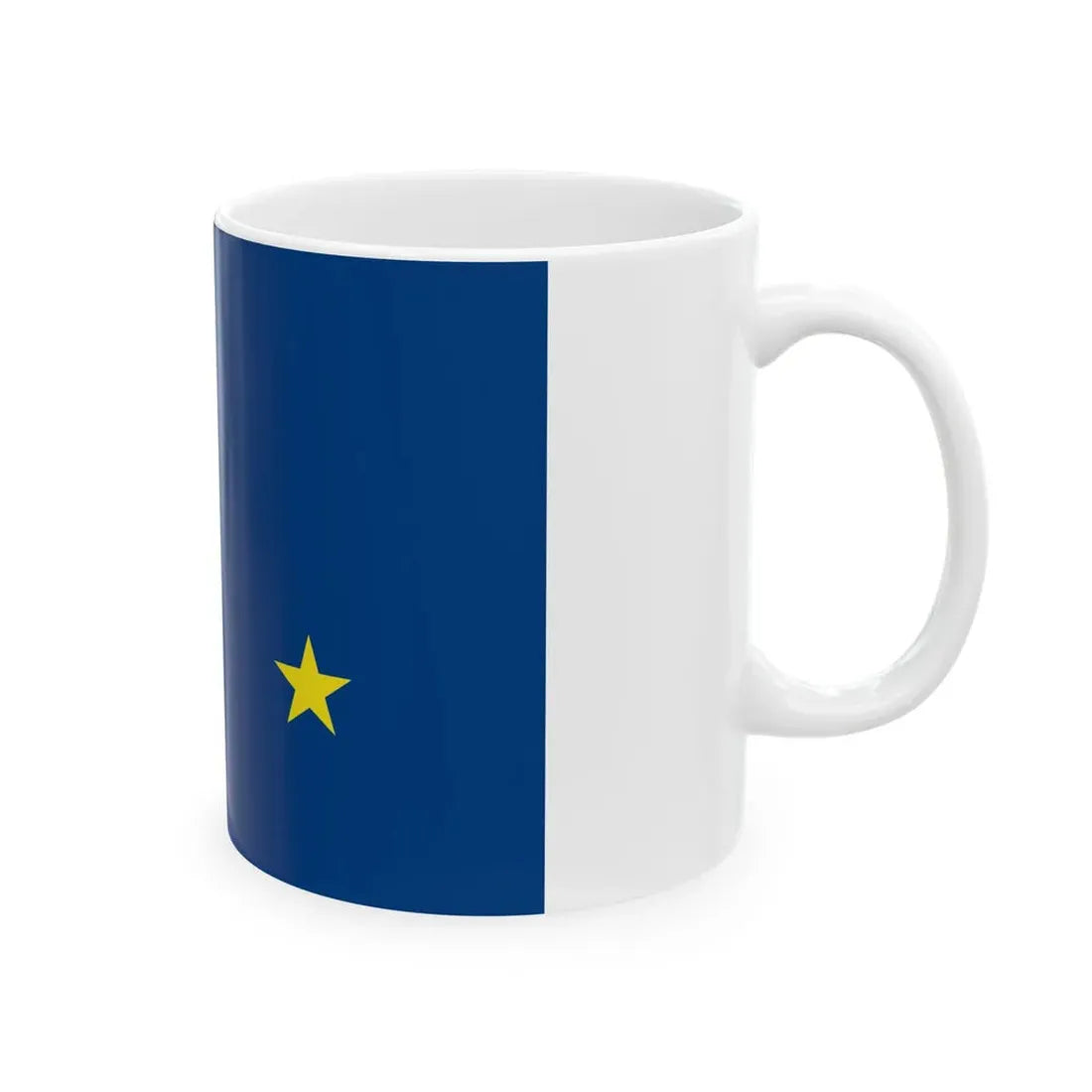 Naval Ensign of Bolivia 1966-2013 (Bolivia) White Coffee Mug - Go Mug Yourself