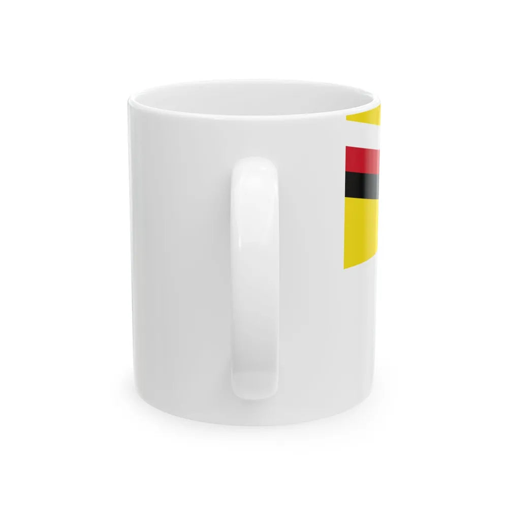 Naval Ensign of Brunei 2nd model (Brunei) White Coffee Mug - Go Mug Yourself