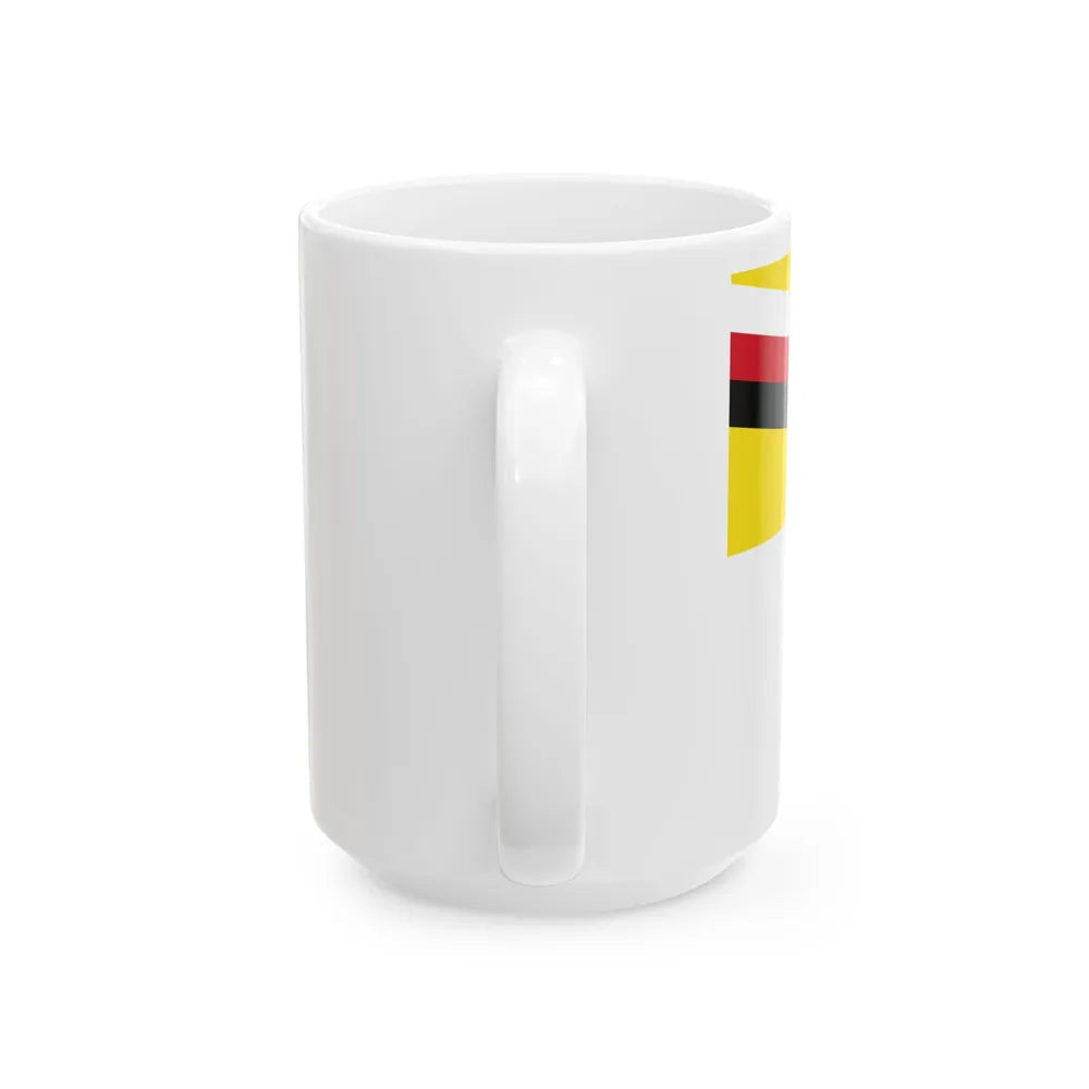 Naval Ensign of Brunei 2nd model (Brunei) White Coffee Mug - Go Mug Yourself