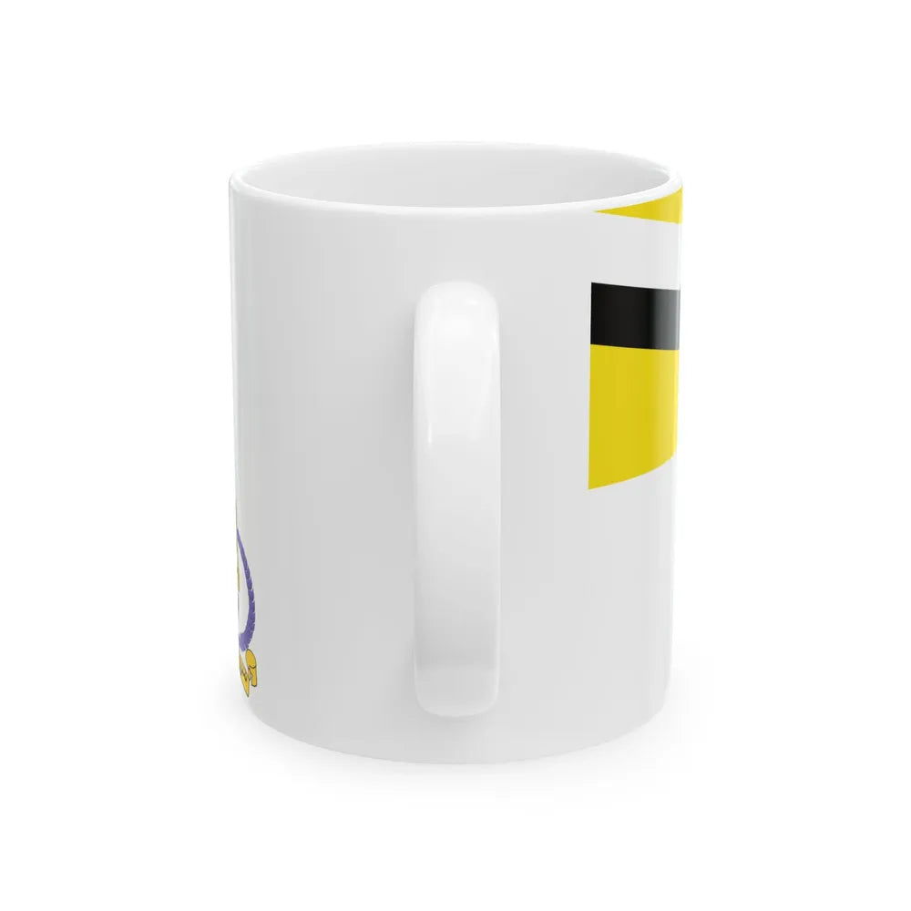 Naval Ensign of Brunei (Brunei) White Coffee Mug - Go Mug Yourself