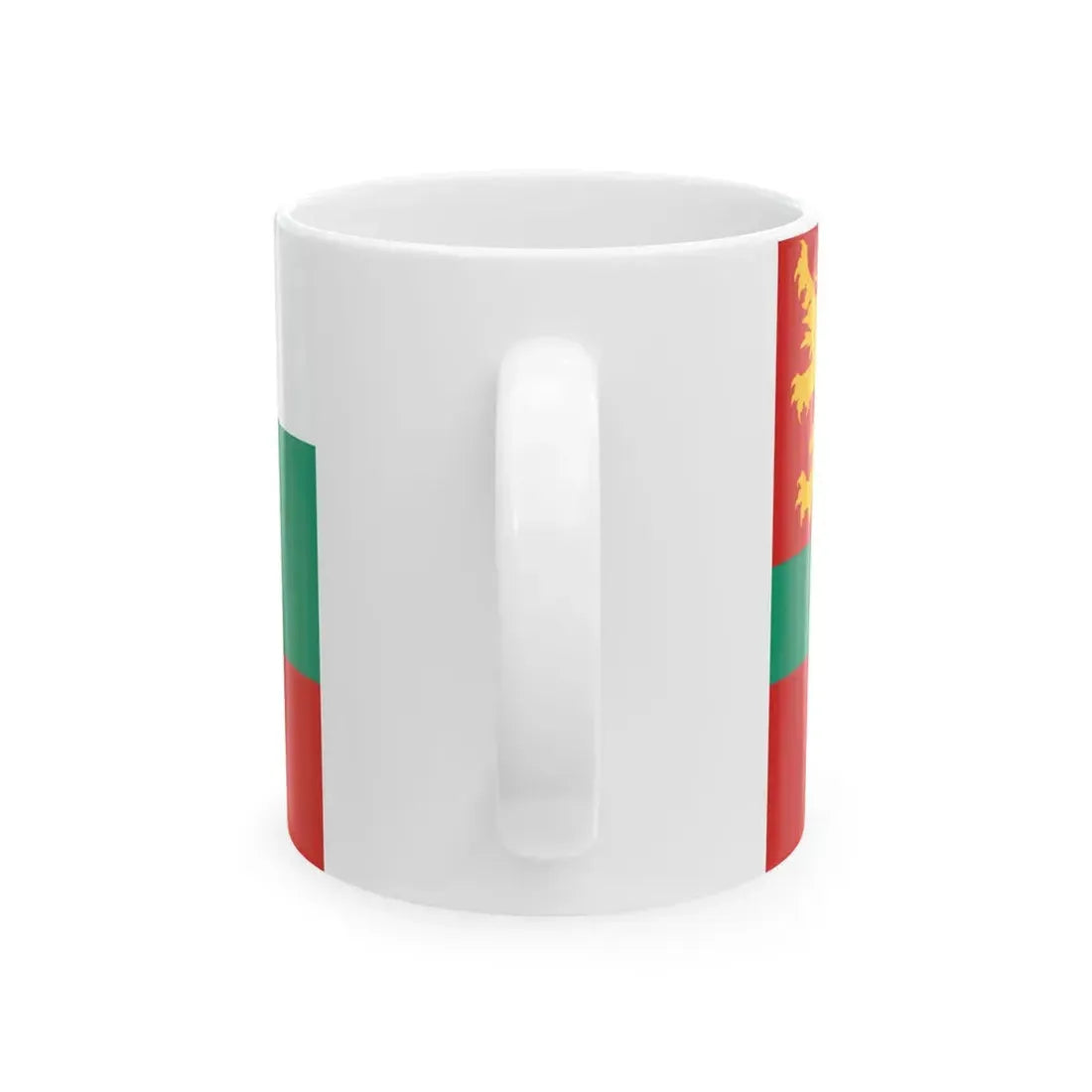Naval ensign of Bulgaria 1878-1944 2 (Bulgaria) White Coffee Mug - Go Mug Yourself