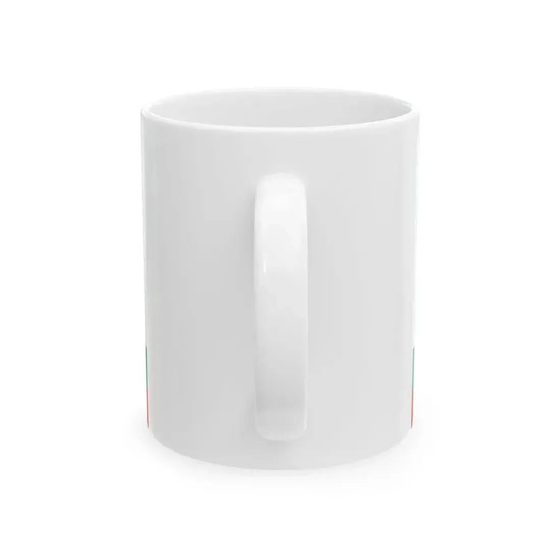 Naval Ensign of Bulgaria 1955-1990 (Bulgaria) White Coffee Mug - Go Mug Yourself