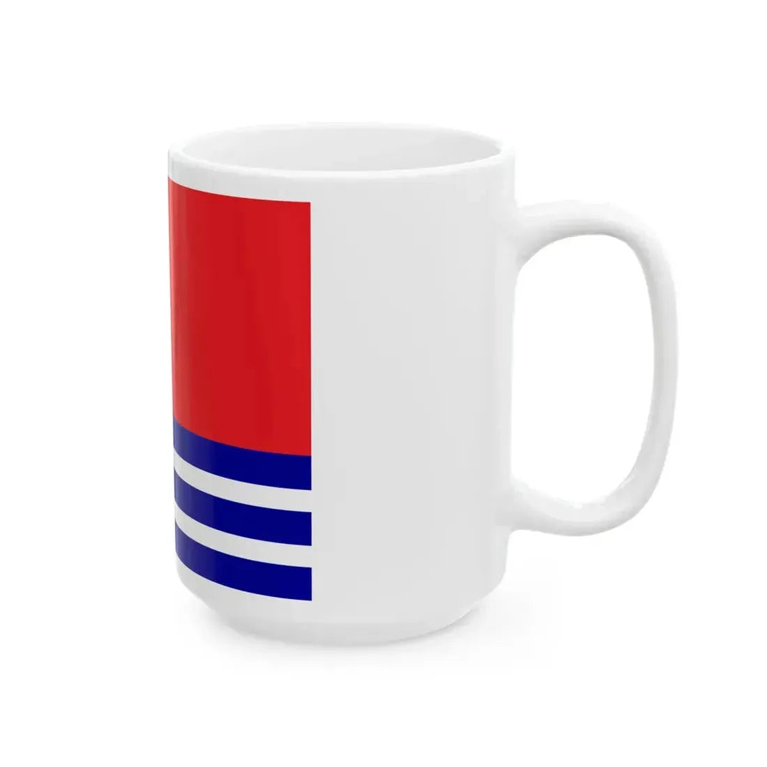 Naval Ensign of China (China) White Coffee Mug - Go Mug Yourself