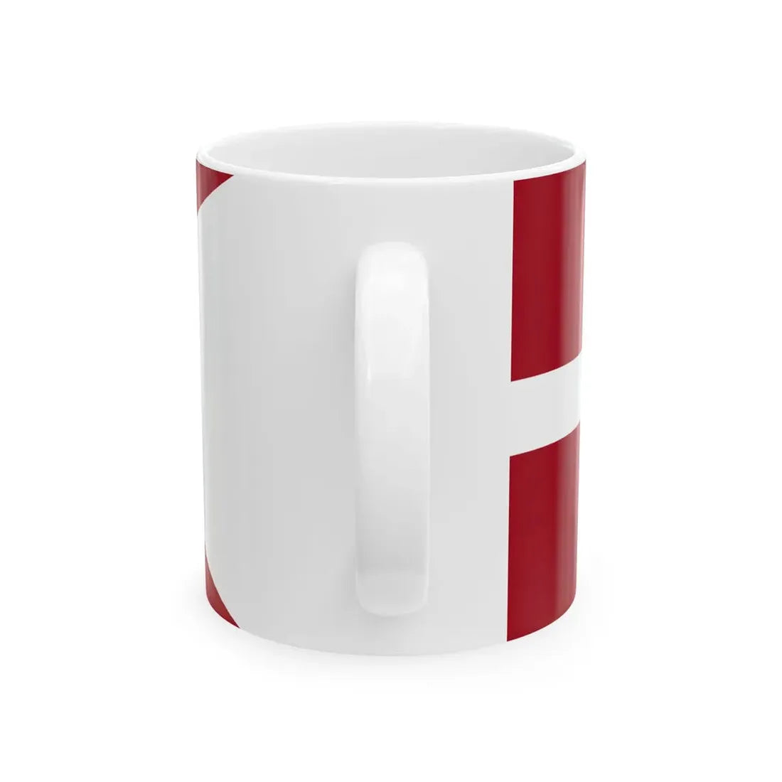 Naval Ensign of Denmark (Denmark) White Coffee Mug - Go Mug Yourself