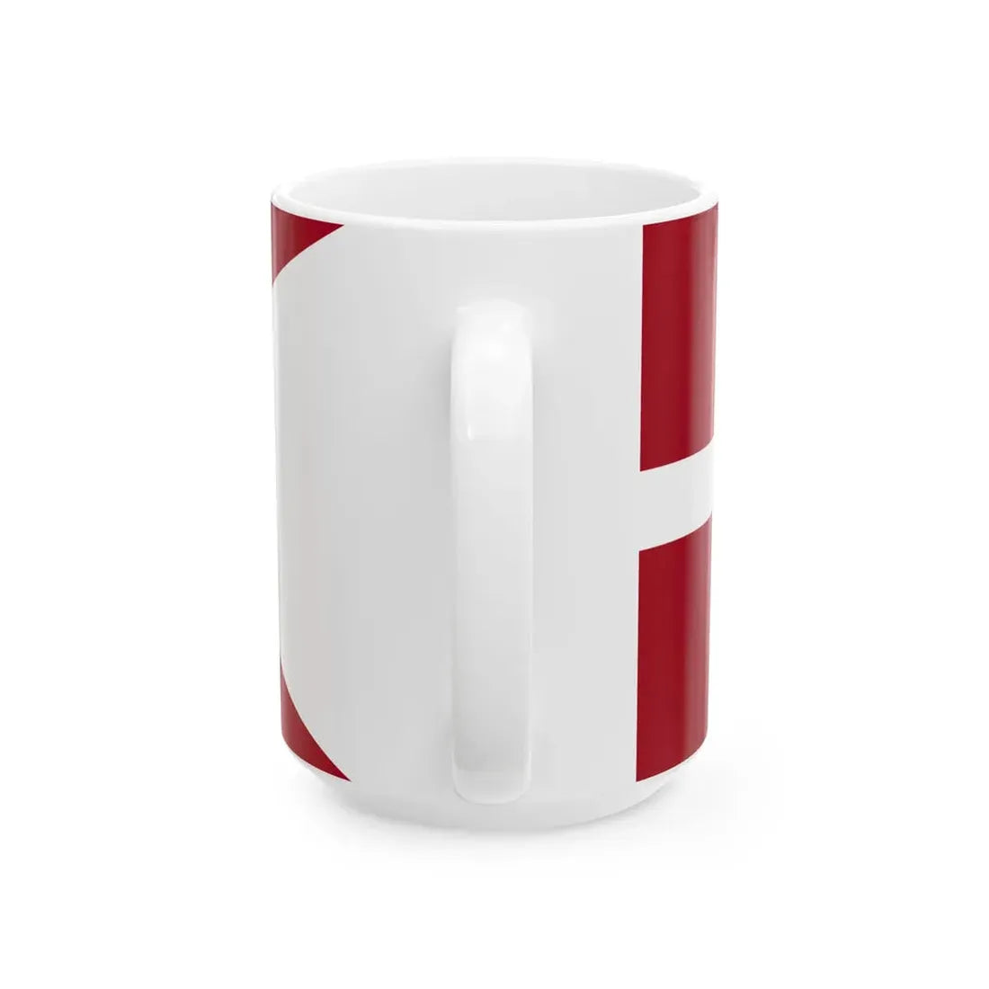 Naval Ensign of Denmark (Denmark) White Coffee Mug - Go Mug Yourself