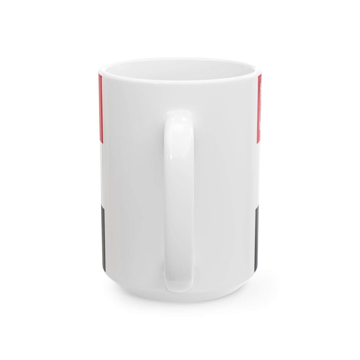 Naval Ensign of Egypt Coat of arms variant (Egypt) White Coffee Mug-Go Mug Yourself
