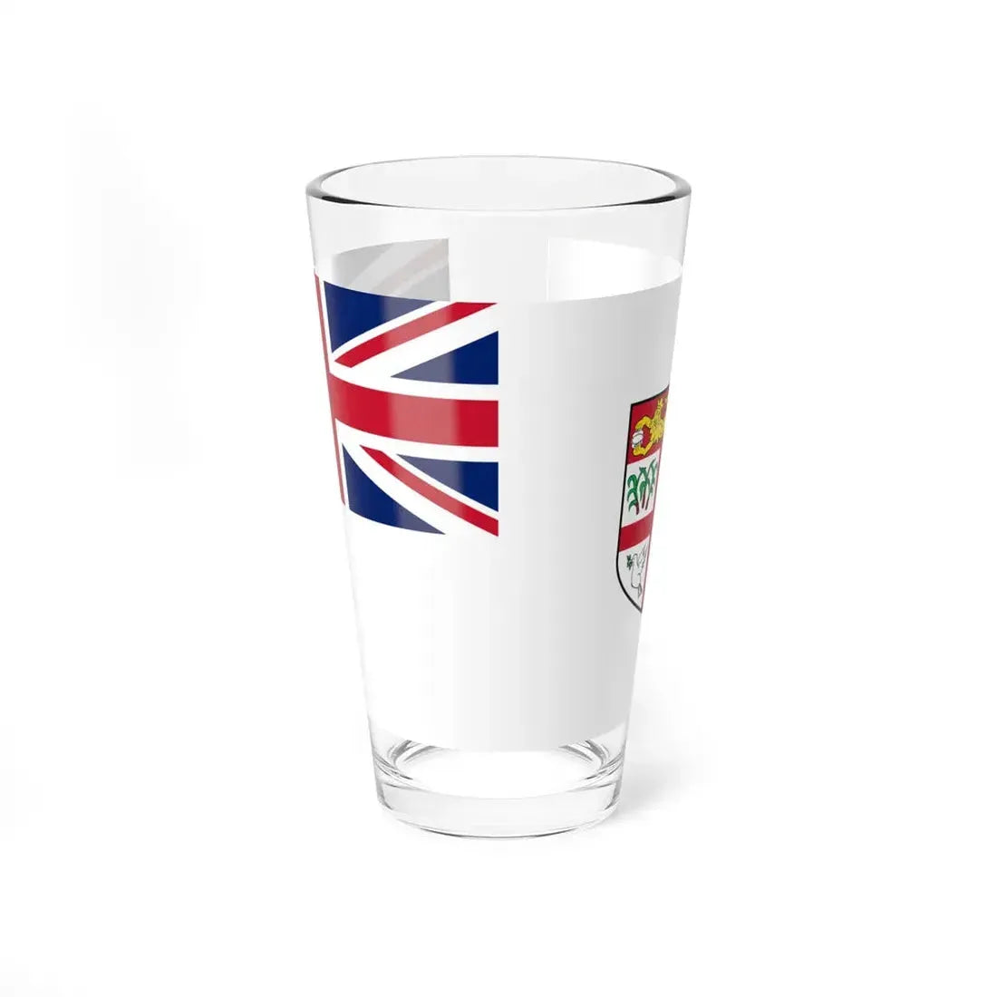 Naval Ensign of Fiji (Fiji) Pint Glass 16oz 16oz - Go Mug Yourself
