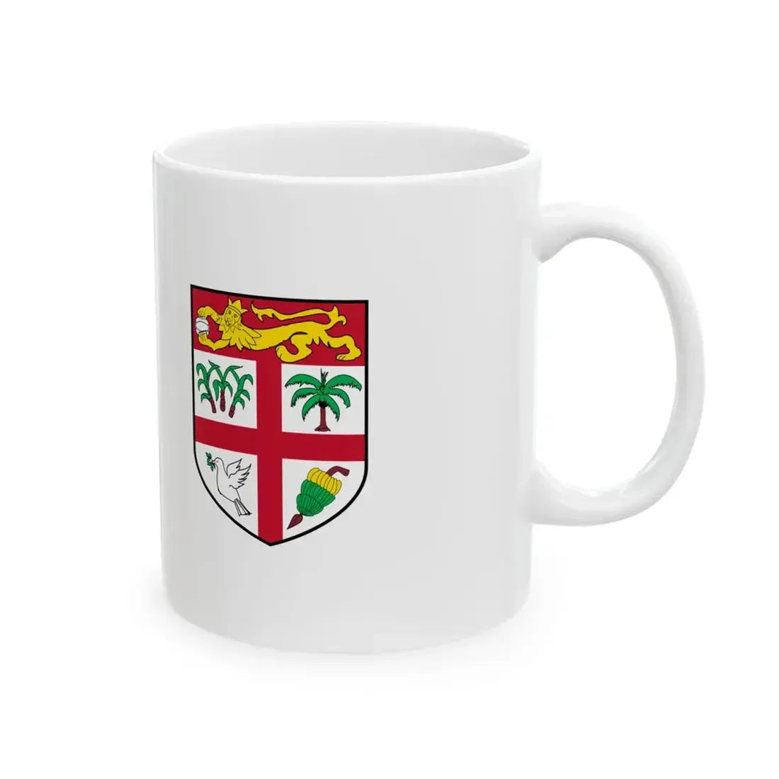 Naval Ensign of Fiji (Fiji) White Coffee Mug - Go Mug Yourself