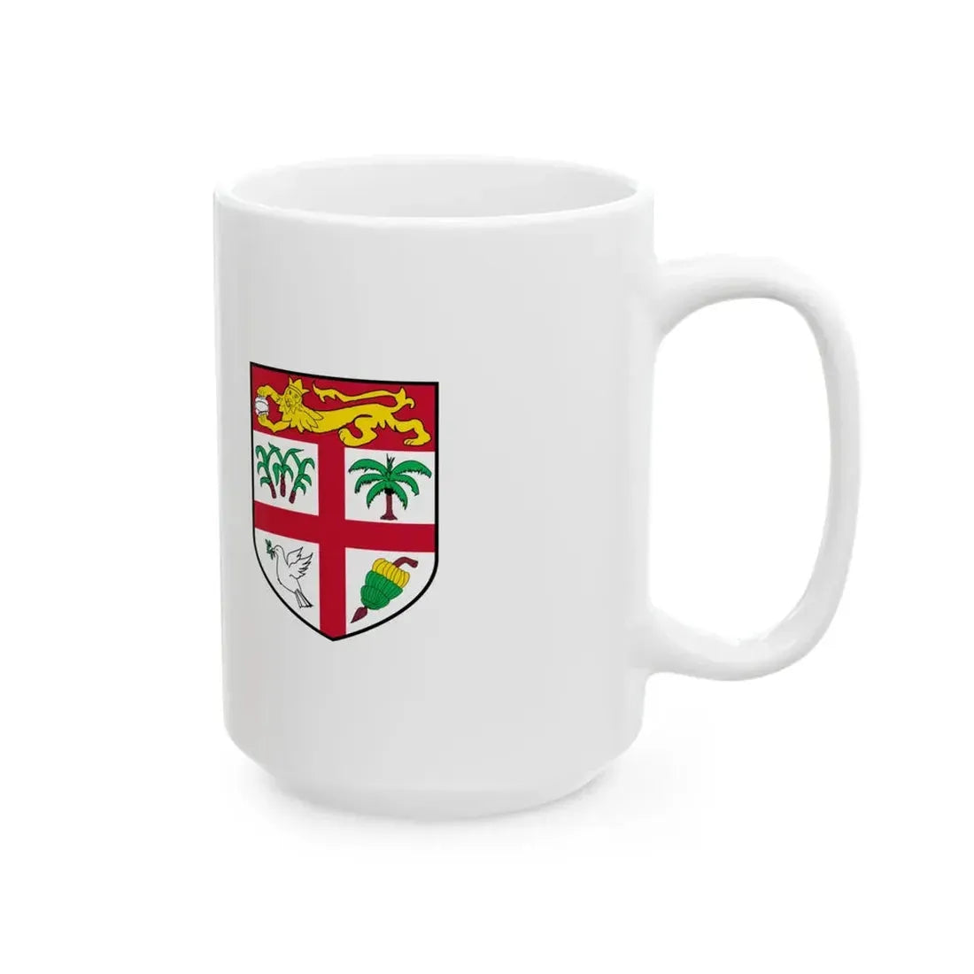 Naval Ensign of Fiji (Fiji) White Coffee Mug - Go Mug Yourself