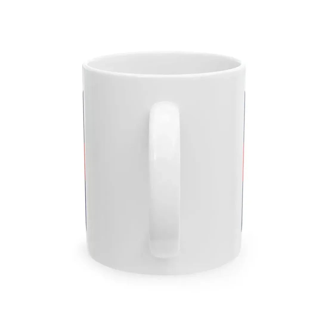 Naval Ensign of Georgia (Georgia) White Coffee Mug - Go Mug Yourself
