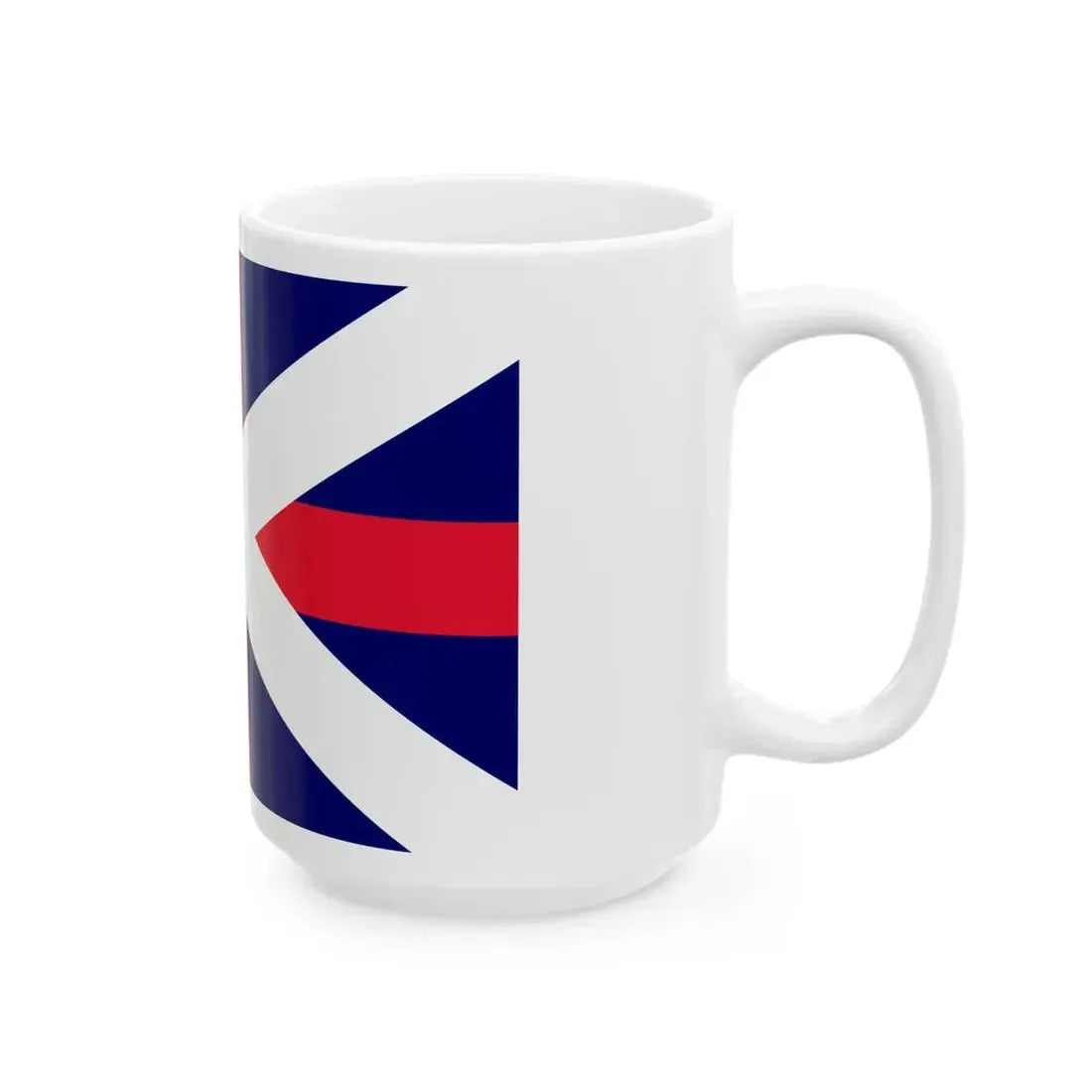 Naval Ensign of Georgia (Georgia) White Coffee Mug - Go Mug Yourself