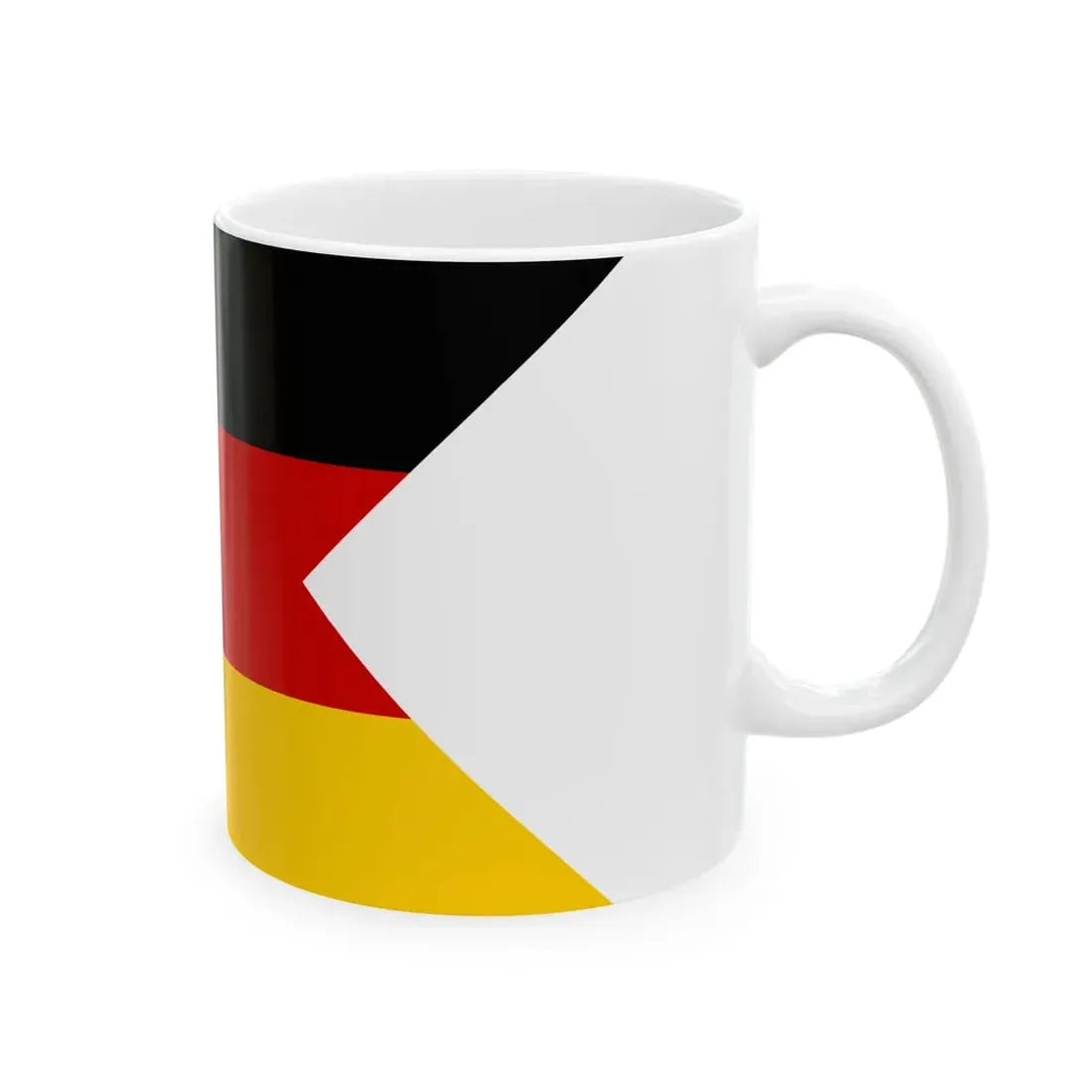 Naval Ensign of Germany (Germany) White Coffee Mug - Go Mug Yourself
