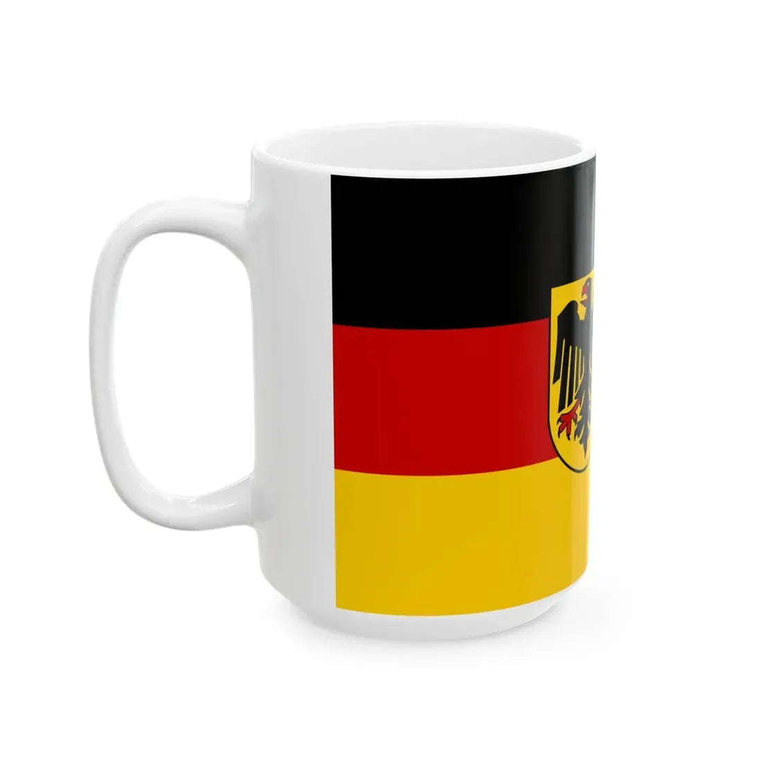 Naval Ensign of Germany (Germany) White Coffee Mug - Go Mug Yourself