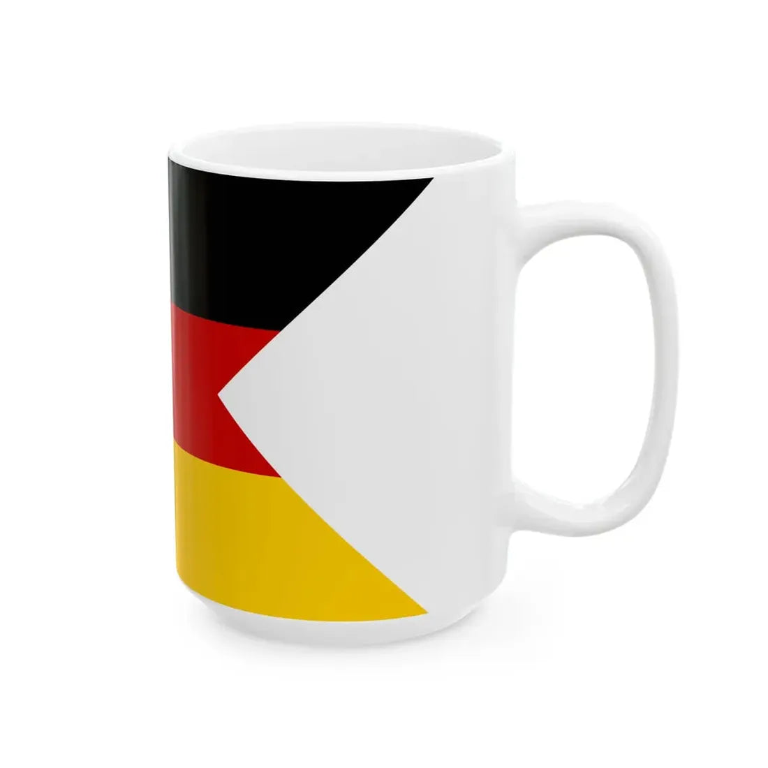 Naval Ensign of Germany (Germany) White Coffee Mug - Go Mug Yourself