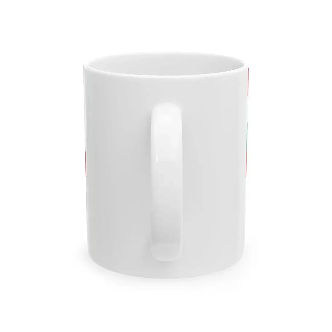 Naval Ensign of Ghana 1964-1966 (Ghana) White Coffee Mug - Go Mug Yourself