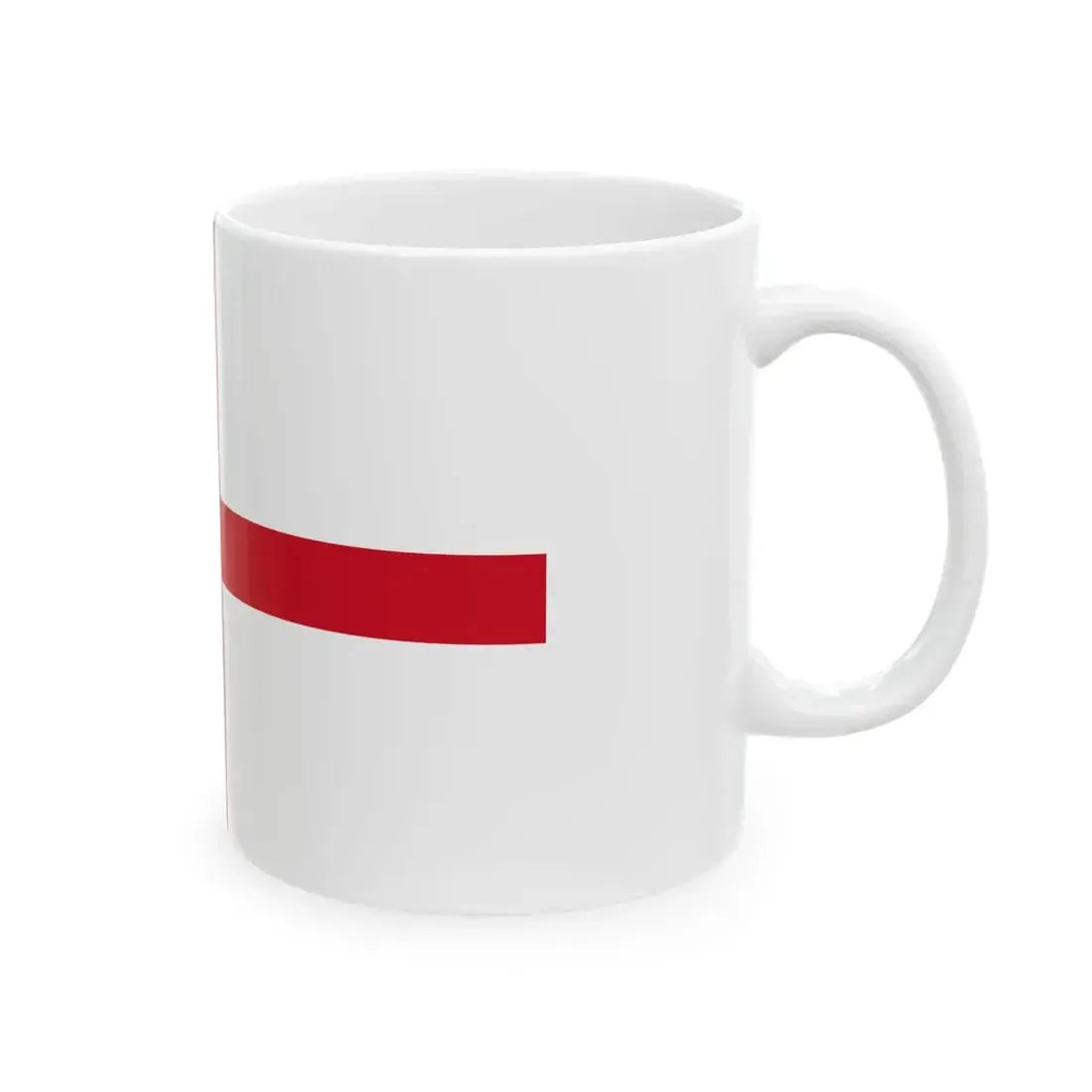 Naval Ensign of Ghana 1964-1966 (Ghana) White Coffee Mug - Go Mug Yourself
