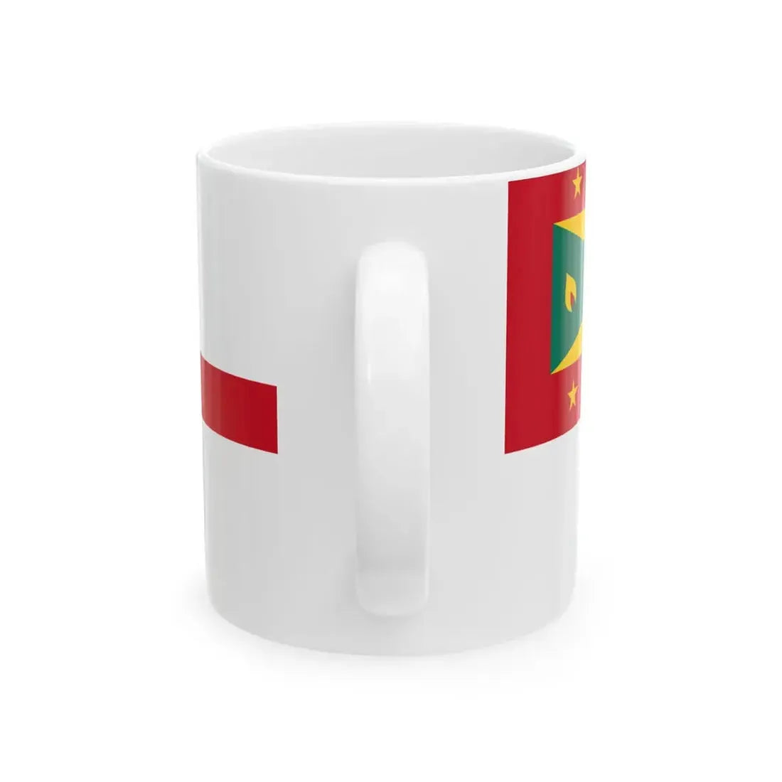 Naval Ensign of Grenada (Grenada) White Coffee Mug - Go Mug Yourself
