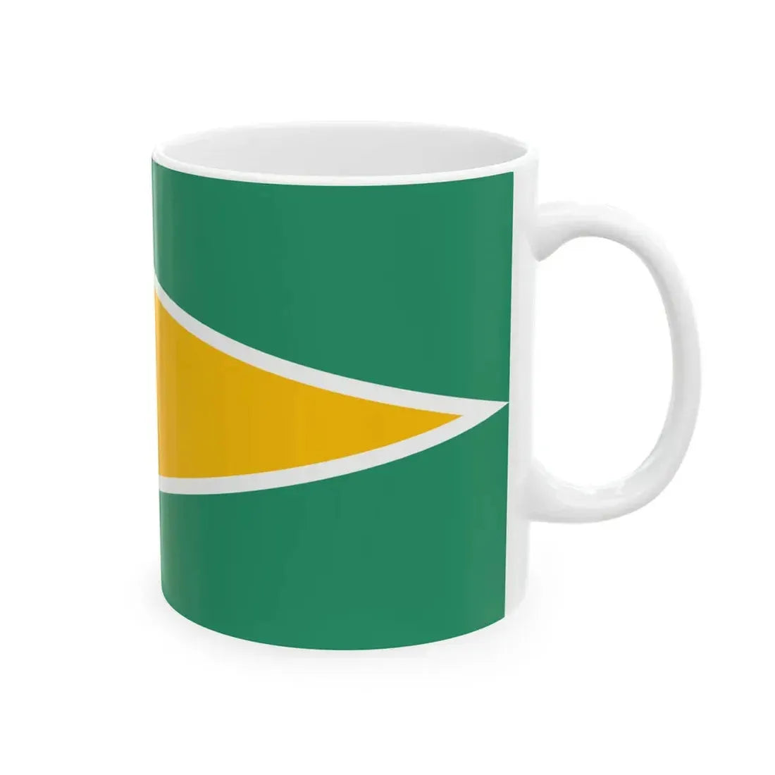 Naval ensign of Guyana (Guyana) White Coffee Mug - Go Mug Yourself