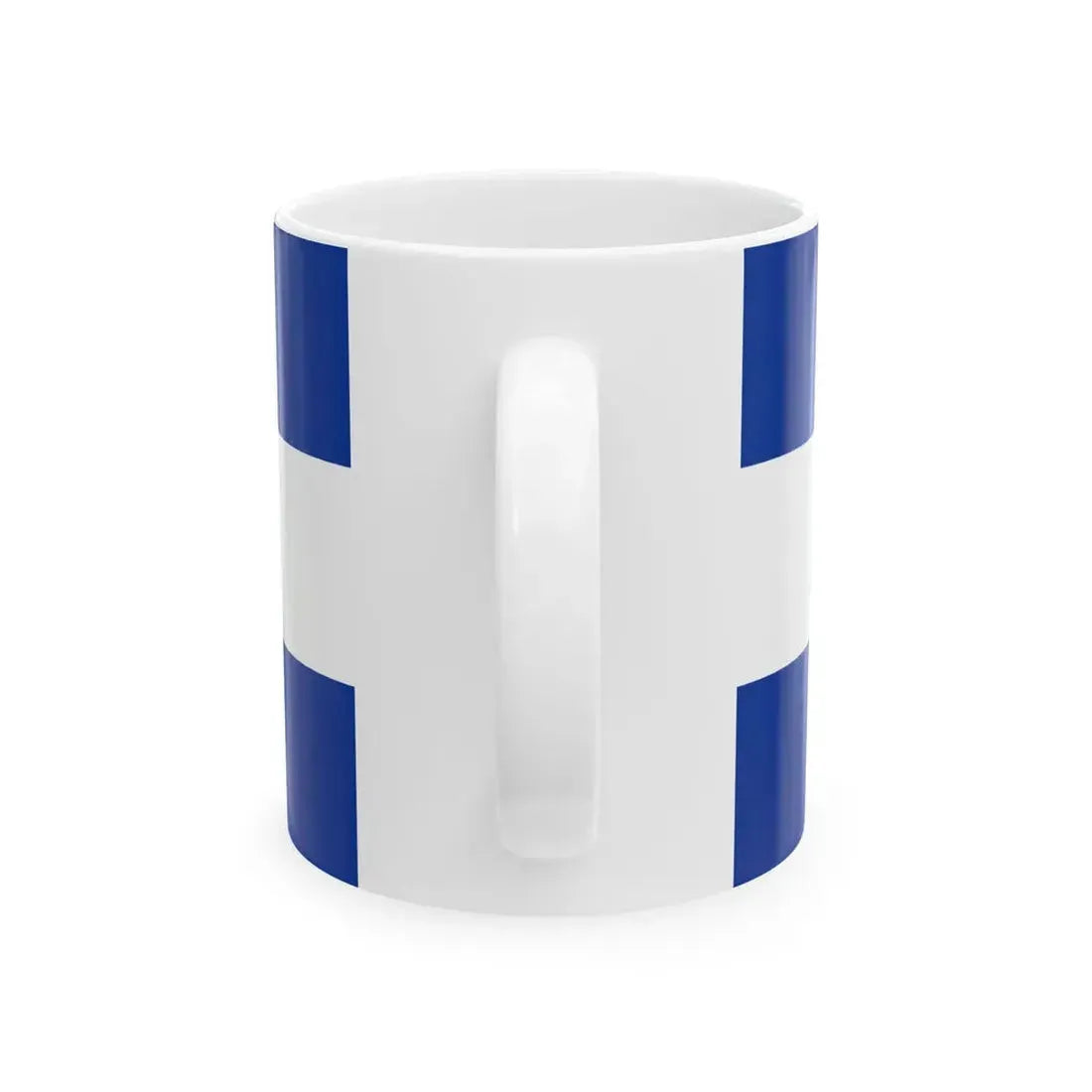 Naval Ensign of Honduras 1949-2022 (Honduras) White Coffee Mug - Go Mug Yourself