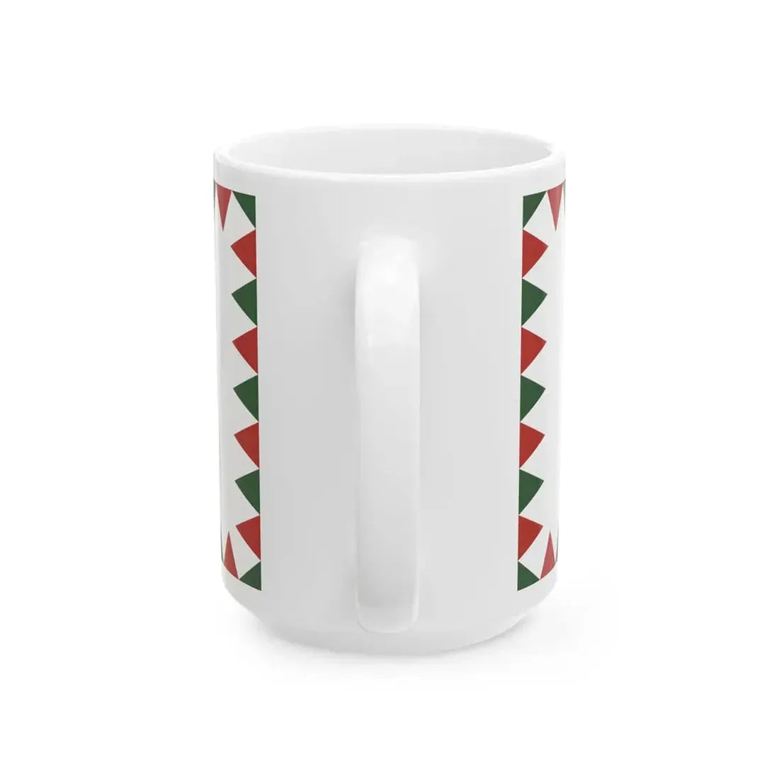 Naval Ensign of Hungary 1995 proposal (Hungary) White Coffee Mug - Go Mug Yourself