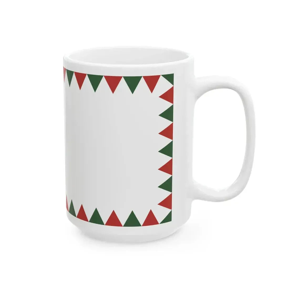 Naval Ensign of Hungary 1995 proposal (Hungary) White Coffee Mug - Go Mug Yourself