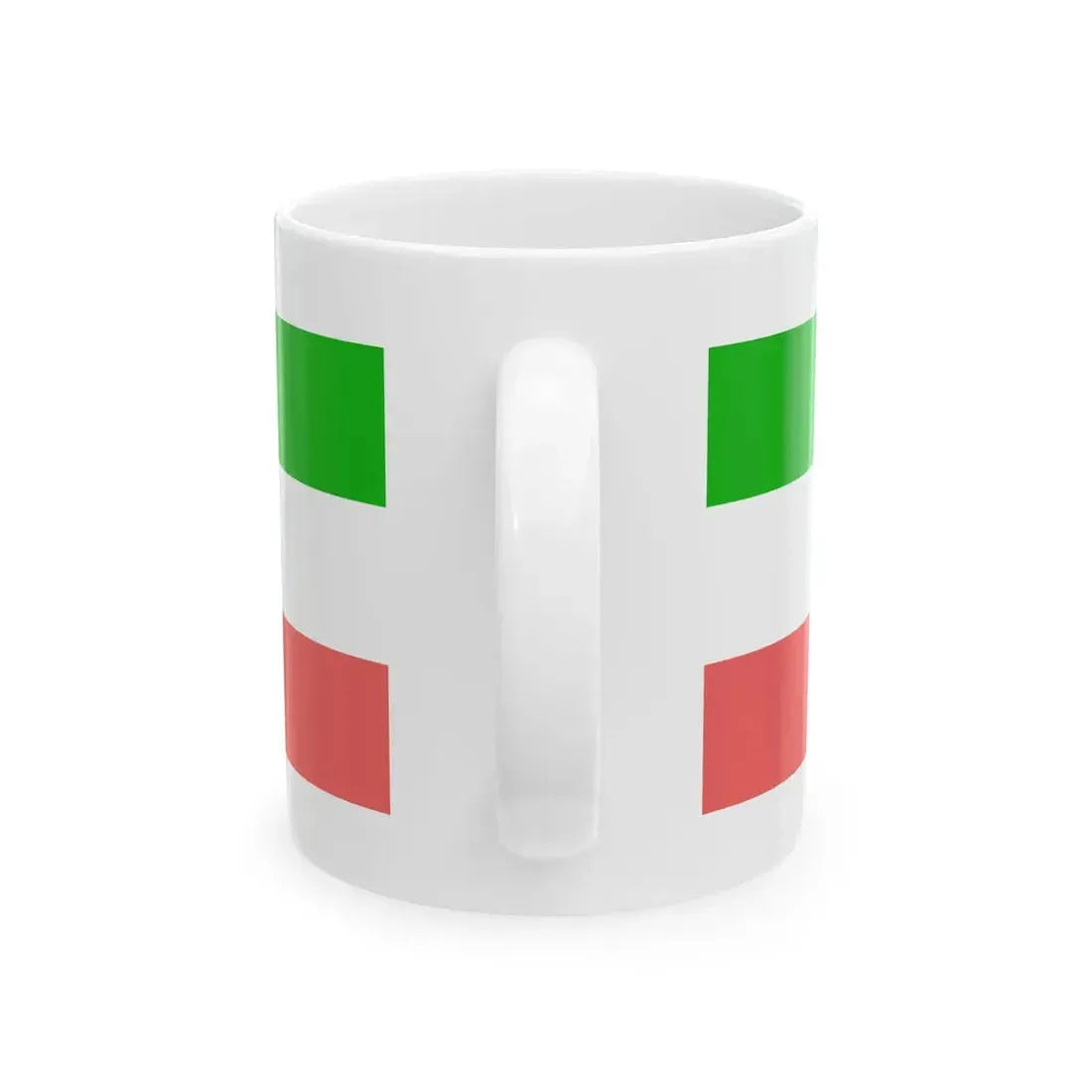 Naval Ensign of Iran 1907-1933 (Iran) White Coffee Mug - Go Mug Yourself