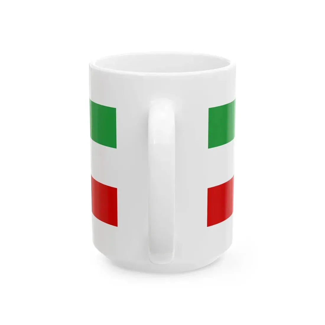 Naval Ensign of Iran 1933-1964 (Iran) White Coffee Mug - Go Mug Yourself