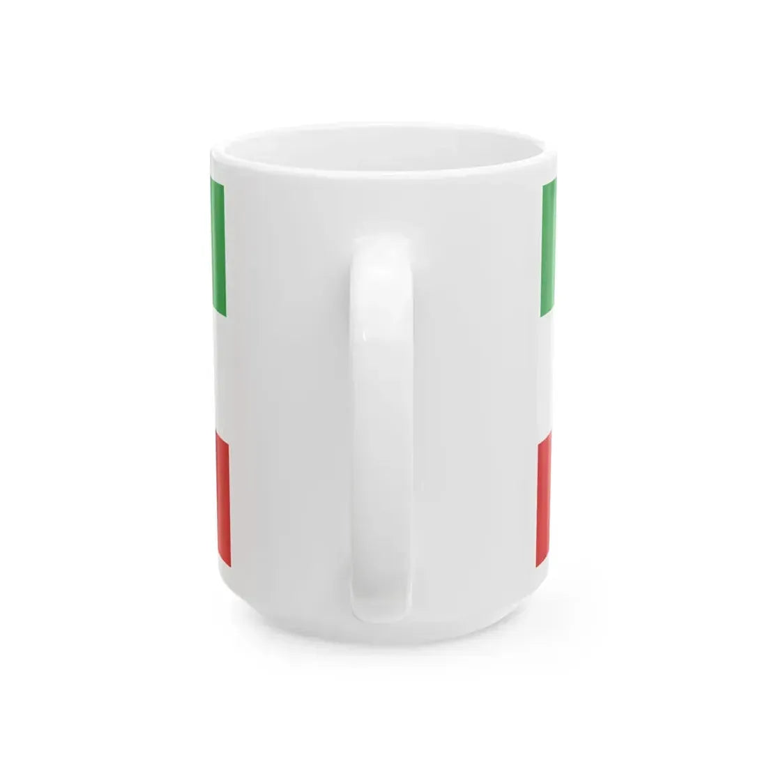 Naval Ensign of Iran 1979-1980 (Iran) White Coffee Mug - Go Mug Yourself