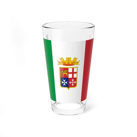 Naval Ensign of Italy 1947-2013 (Italy) Pint Glass 16oz 16oz - Go Mug Yourself