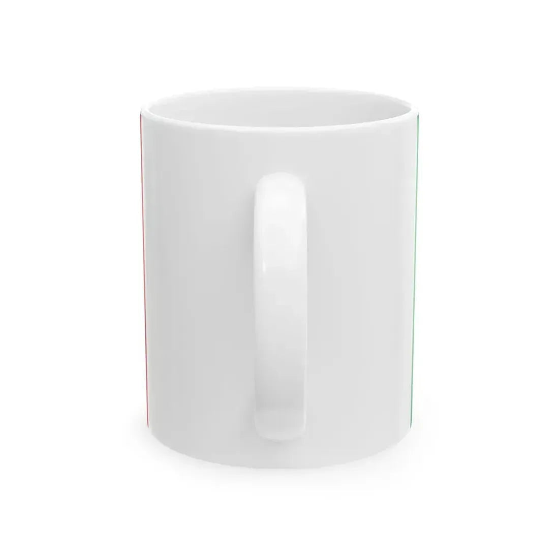 Naval Ensign of Italy 1947-2013 (Italy) White Coffee Mug - Go Mug Yourself