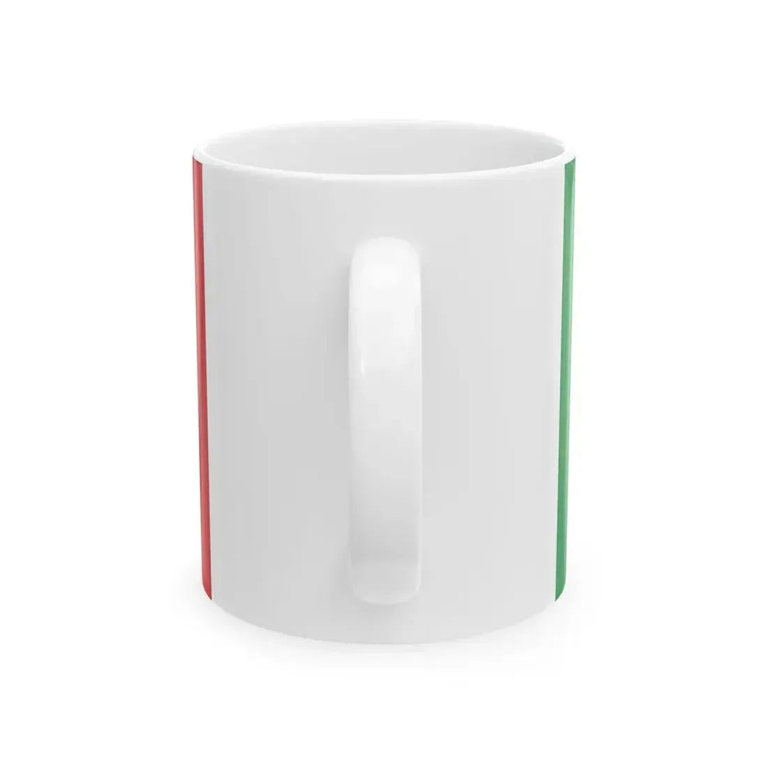 Naval Ensign of Italy (Italy) White Coffee Mug - Go Mug Yourself